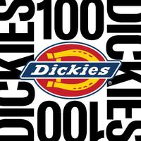 Dickies 100 Years Sticker  7.5 x 7.5