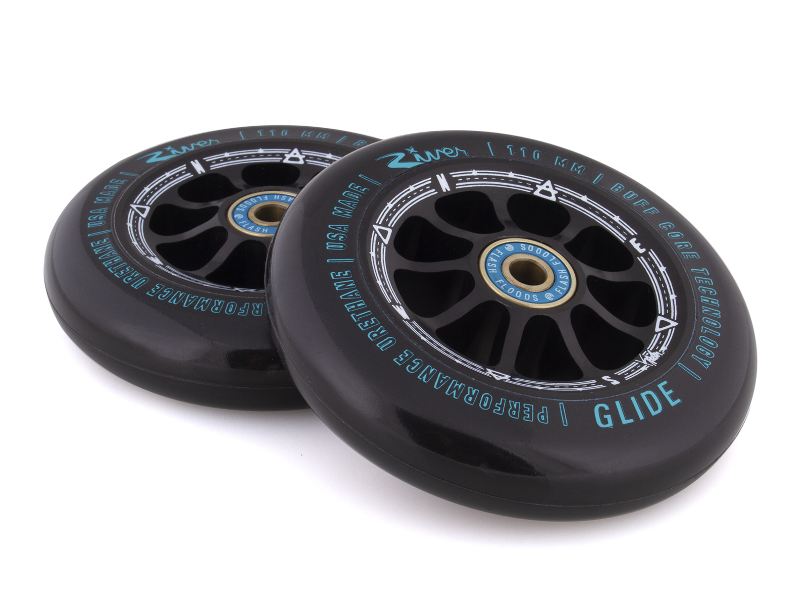 River scooter wheels
