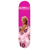 Enjoi The Nature Boy Ric Flair R7 Pink Skateboard Deck 8.25"