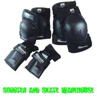Adrenalin SKATE SCOOTER PROTECTION - ELBOW PADS, KNEE PADS, WRIST GUARDS 6 PIECE