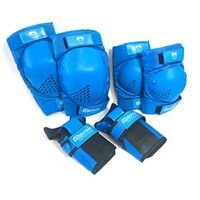 Adrenalin 6 Piece Skate Scooter Protection Blue - ELBOW & KNEE PADS WRIST GUARDS