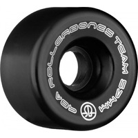 Rollerbones Team Logo Wheels 57mm 98a Black