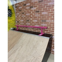 Grind Rail Round Bar Square 200cm Adjustable - Pink image