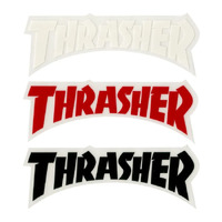 Trasher Die Cut Logo Sticker (Single)