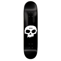 Zero Skateboard Deck - 8" / Single Skull R7 