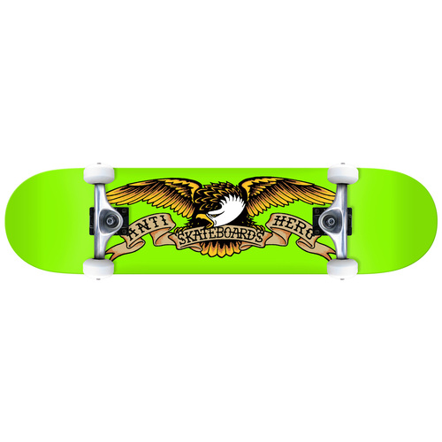 Anti Hero Complete Skateboard – Classic Eagle [Colour: Green] [Size: 8.0]
