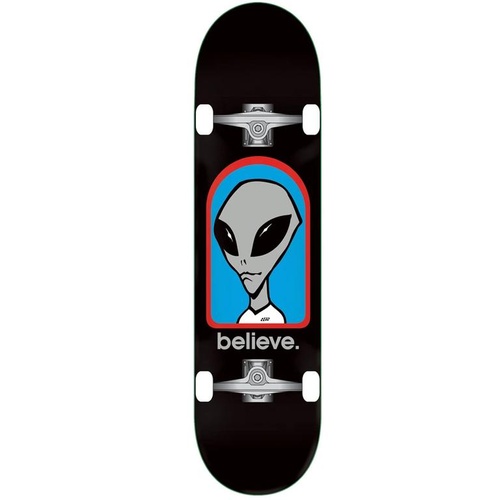 Alien Workshop Complete Skateboard - Believe / Black / 8" 