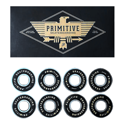 Primitive Premium Steel Bearings set of 8