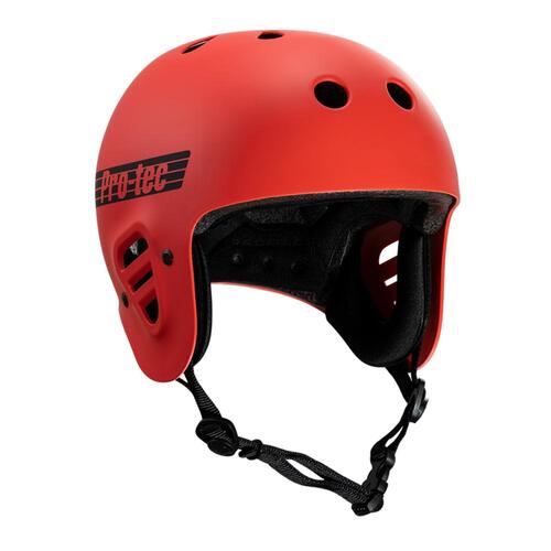 Pro-Tec Full Cut Certified Helmets [Colour: Red]