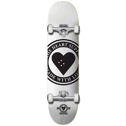 The Heart Supply Complete Skateboard - Badge White / 8.25"